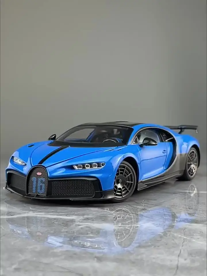 1:18 ブガッティ シロン ダイキャストモデルカー 黒