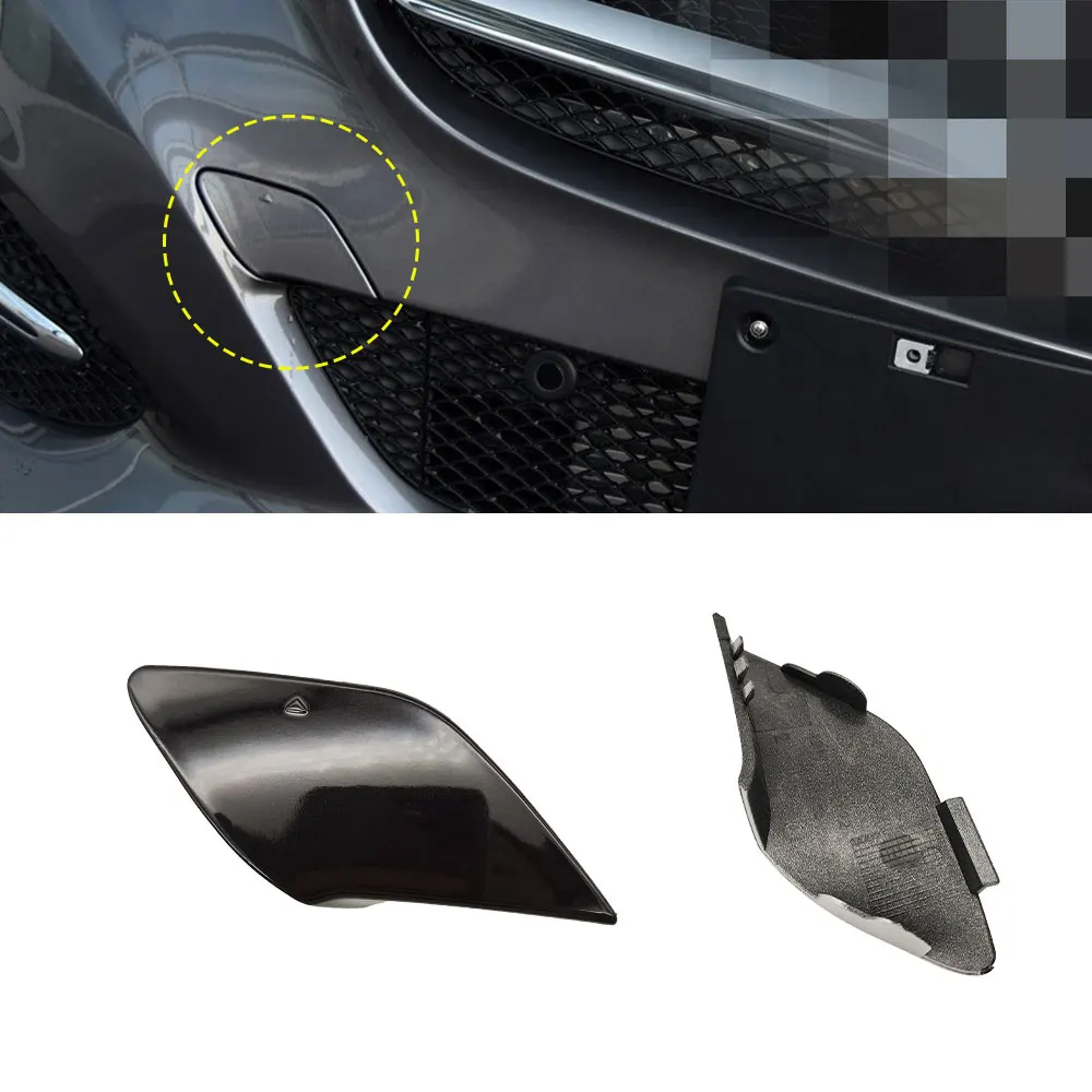 메르세데스 벤츠 W246 B 클래스 2014-2019 B180 B200 B220 2468852122 용 자동차 앞 범퍼 견인 고리 커버 캡 교체