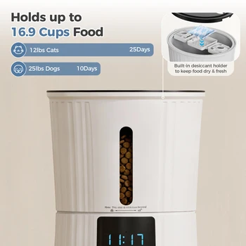 JHK 4L WiFi Automatic Cat Feeder - Image 6