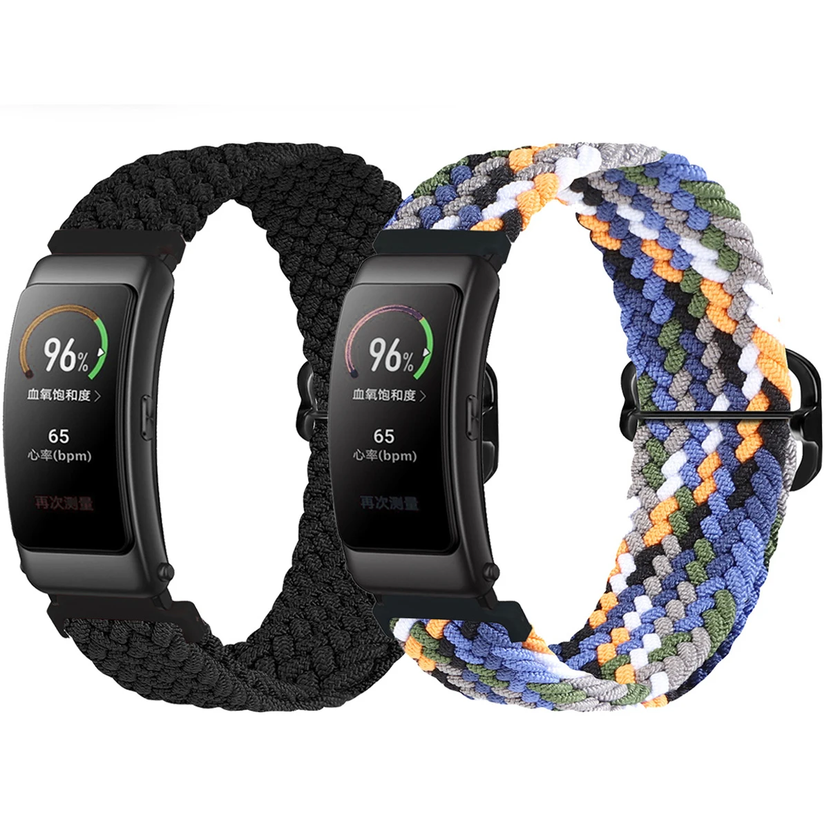 

18MM Adjustable Nylon Elastic Braid Strap Xiaomi Mi Smart Watch Women Men Bracelets For Garmin Vivoactive 4S/Venu 2s TicWatch C2