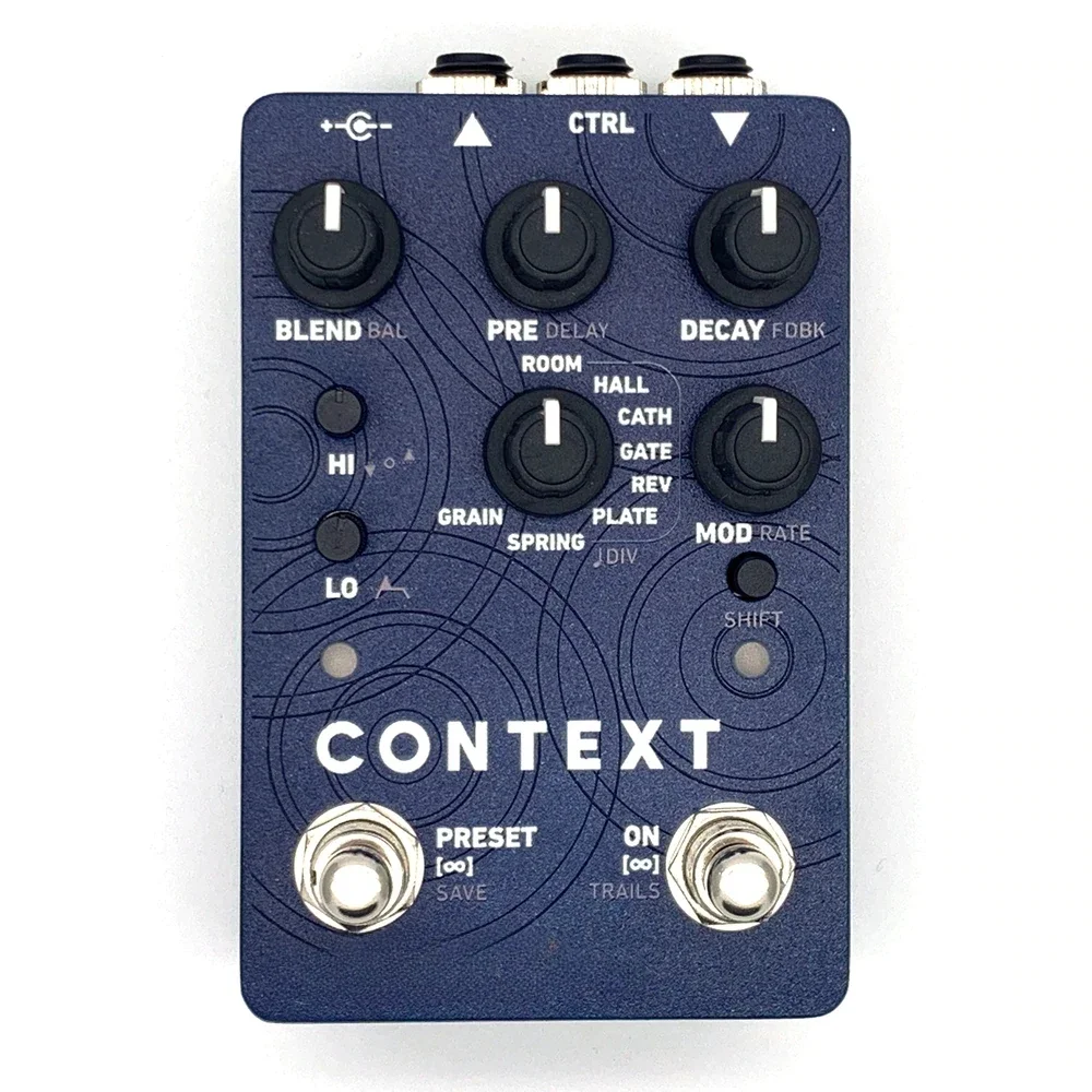 

CONTEXT 2 Multimode Delay Reverb Stompbox Effect