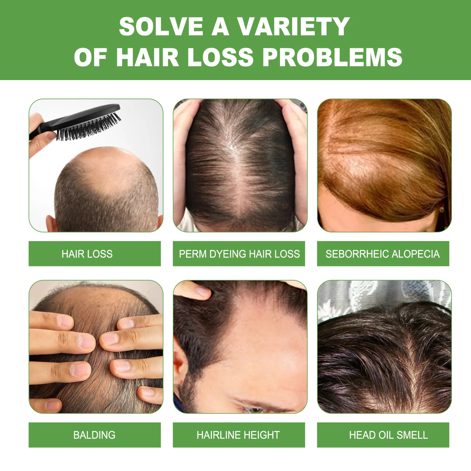 Hair Shampoo Rosemary Shampoo Hair Regrowth 100ml