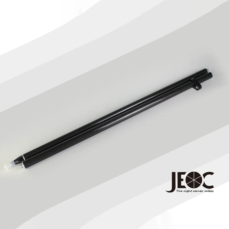 JEOC Universal 2*1m Joint Carbon Fiber RTK/GPS Pole 200cm for Trimble and Japanese Systems Land Surveying Equipment