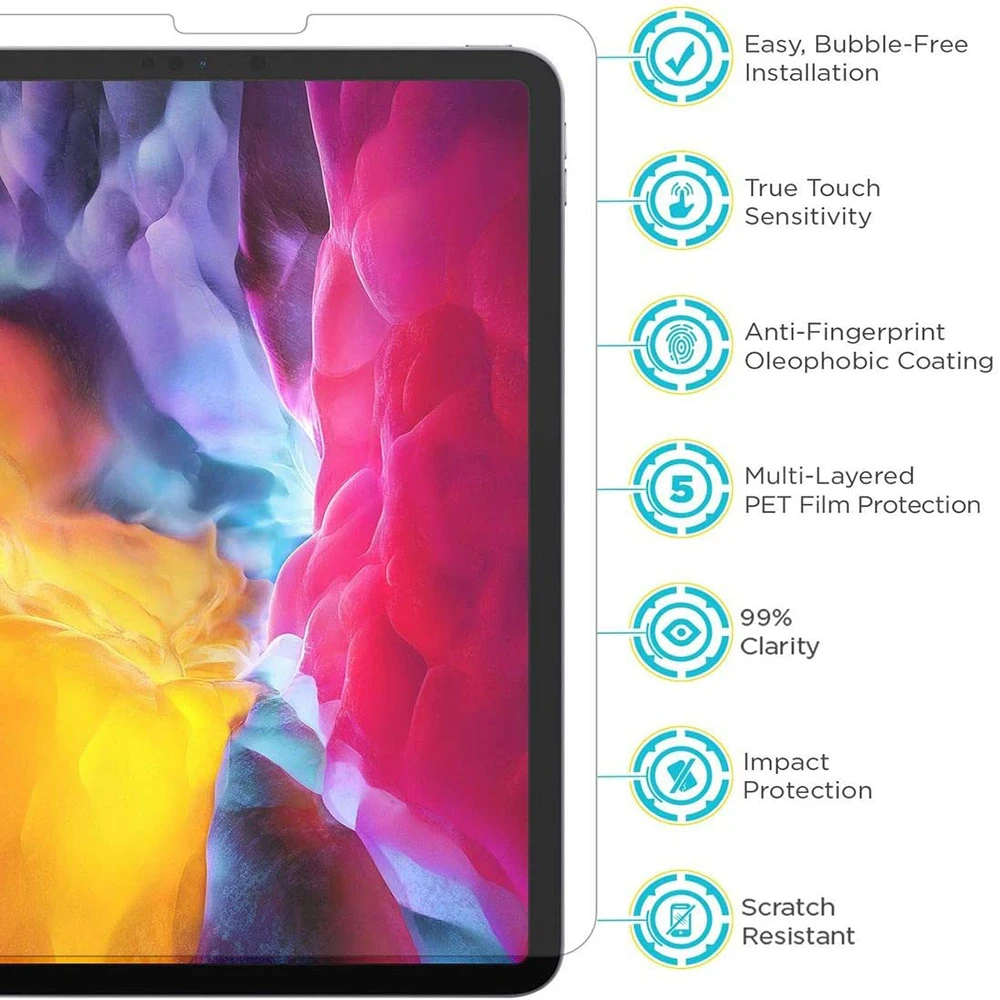 2Pcs Tempered Glass for IPad 2  3 4 9.7 Inch Tablet Screen Protector A1395 A1396 A1397 A1416 A1403 A1430 A1458 A1459 A1460 Glass 6