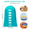2 Pack XL Laundry Bag, Machine Washable Dirty Clothes Organizer, Large Enough to Hold 4 Loads of Laundry, 24" x 36" 2