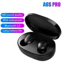 Wireless Bluetooth Headset A6S TWS Earbuds High Quality Noise Cancelling With Microphone Clear Calls Sports Waterproof Earbuds 2