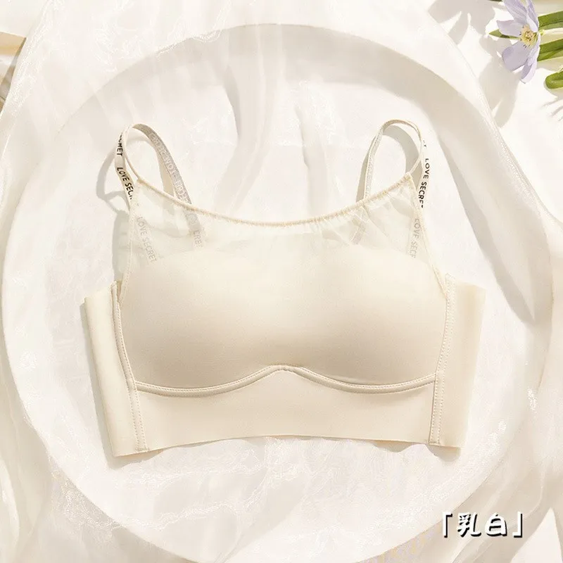 مثير الفرنسية اللاسلكية الصدرية للنساء دعم مريح لا Underwire تشكيل رفع AB كوب الثدي الصغيرة اليومية الصدرية 32-38 S-XL