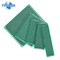 4-40pcs Universal PCB Kit Prototype Board Green Double Sided 2x8 3x7 4x6 5x7 7x9cm Printed Circuit Proto Board for DIY Soldering - Image 4