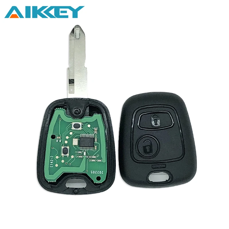 

433MHz Car Remote Key For Citroen C1 C2 C3 C4 Saxo Picasso Xsara Picasso Peugeot 106 206 306 107 207 307 407 Partner