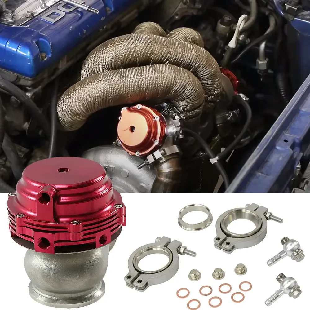 38mm Wastegate Aluminum Top Steel V-band External Waste Gate For Supercharge Turbo Manifold Car Accessories external waste gate