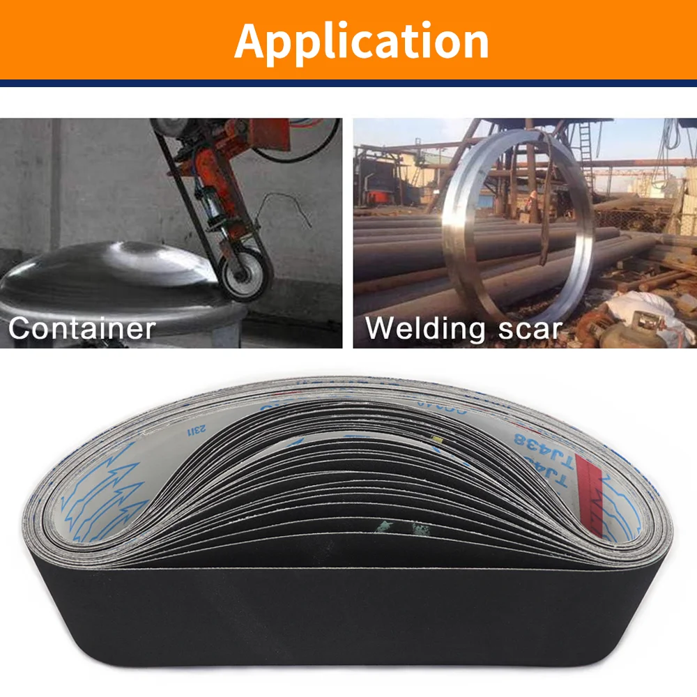 100*610mm Sanding Belts for Metal Polishing,4\