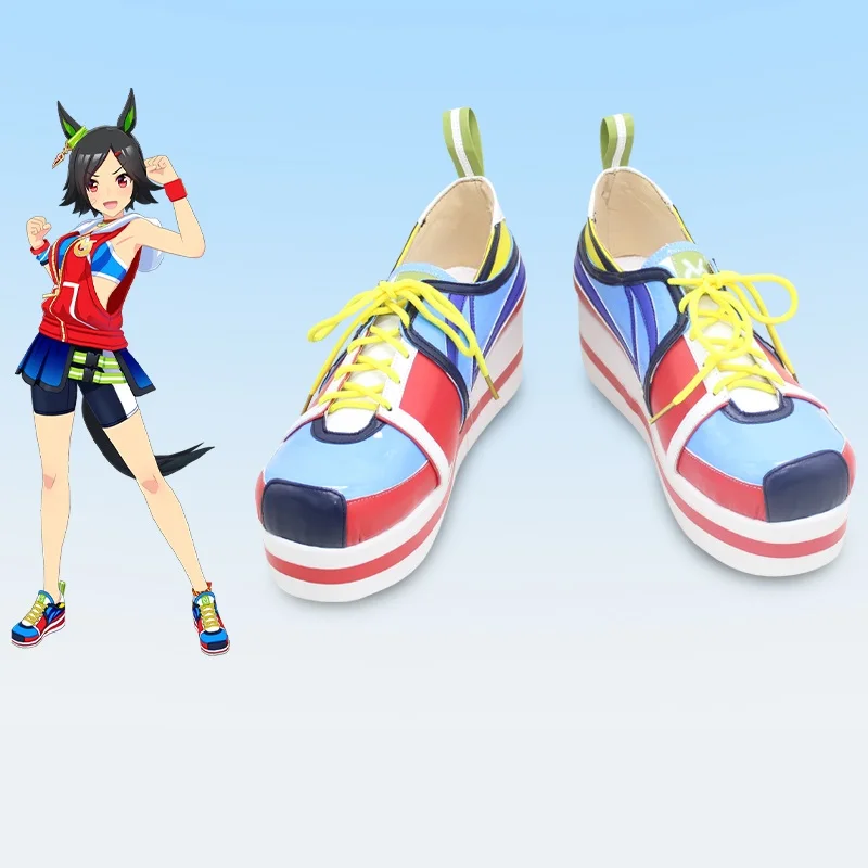 

Unisex Anime Cos Pretty Derby Winning Ticket Cosplay Costumes Shoes Boots Custom Made Big Size