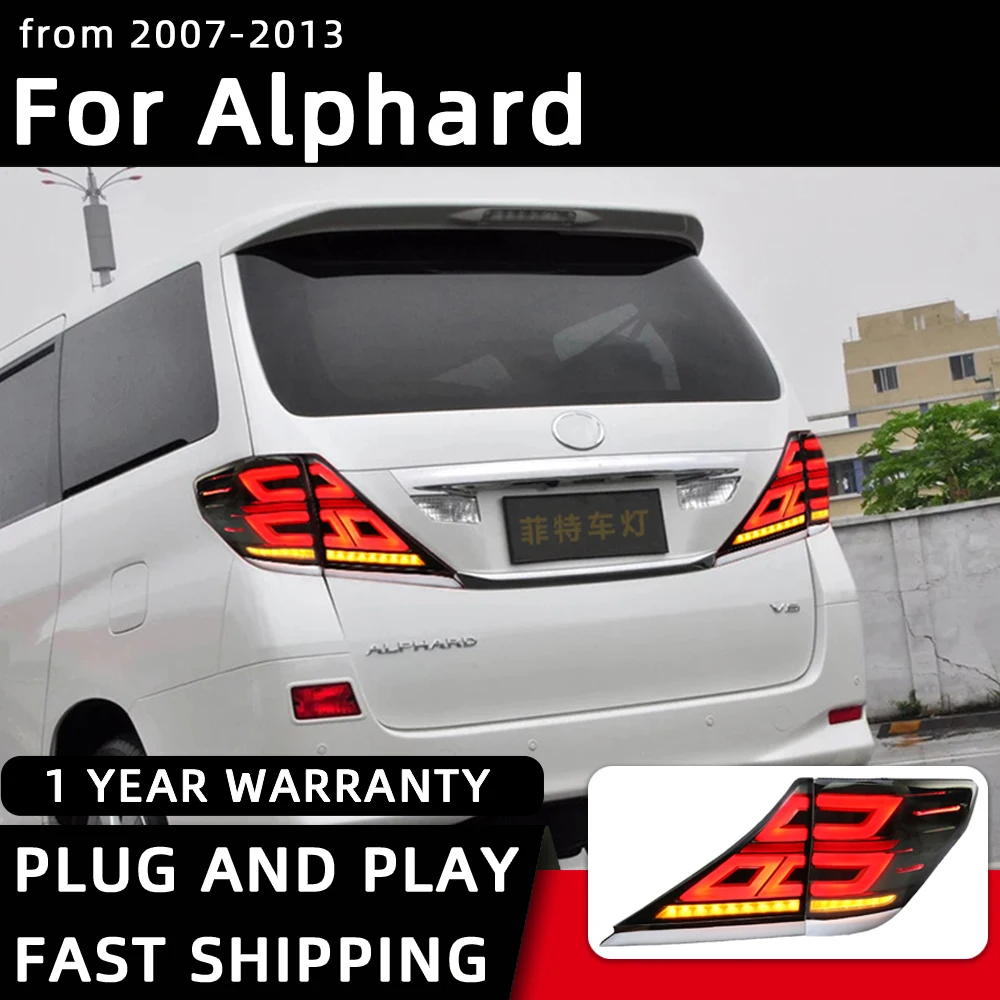 

Автомобильные аксессуары, задний фонарь для Toyota, задний фонарь Alphard 2007-2013, задний фонарь, задний тормоз для автомобиля