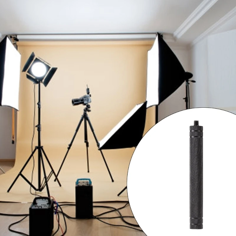 Handheld 1/4" Standard Screw 1/4 inch Screw Hole Monopod Extension Rod Gimbal Extension Poles for SLR Camera Gimbal