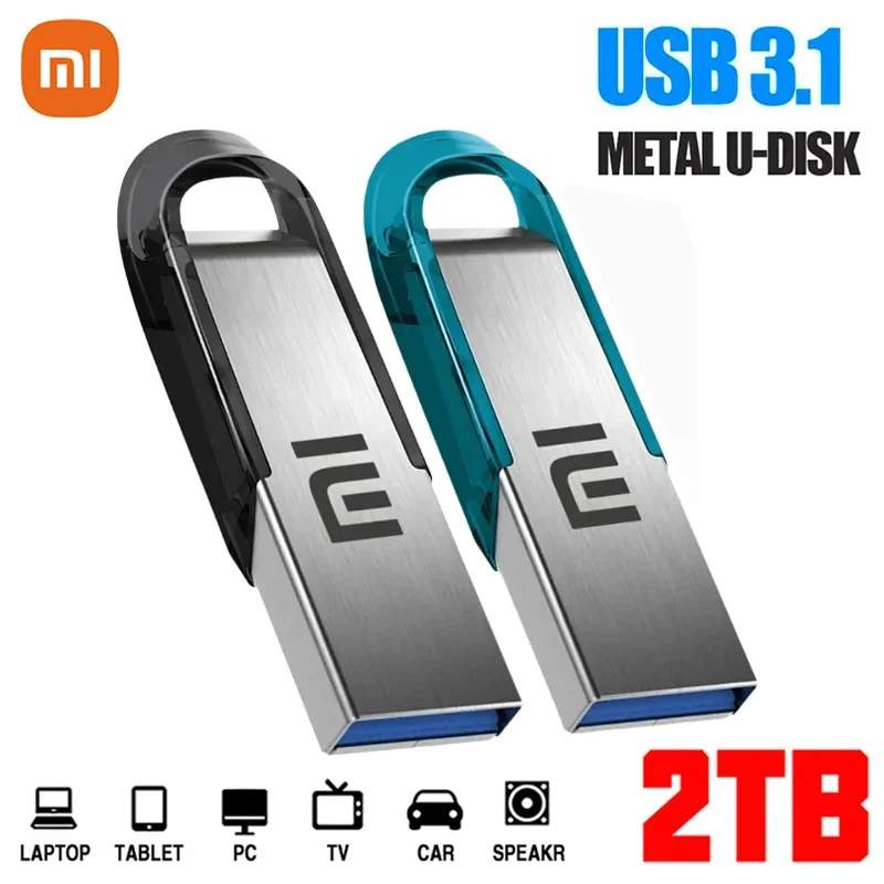샤오미 DUKA LCD 디지털 온도 습도계, 실내 기상 관측소 센서 미니, 2.5 인치 11 샤오미 3.0 USB 플래시 드라이브, 금속 고속 펜 드라이브, 2TB, 1TB, 512GB, 방수 C타입 USB 펜드라이브, 컴퓨터 저장 장치