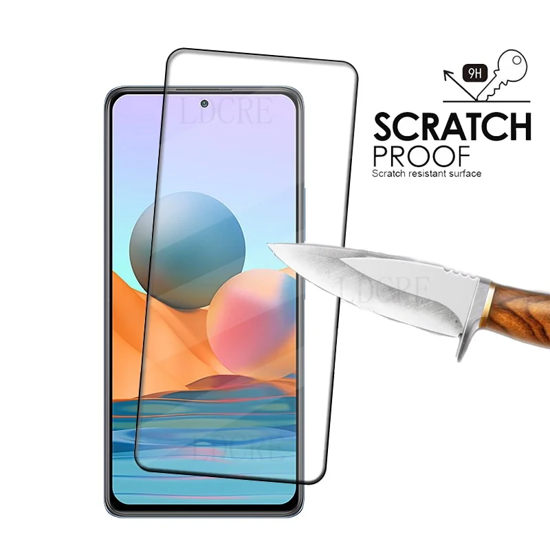 4 Stück für Xiaomi Redmi Note 10 Pro Glas Redmi Note 10 Pro Glas neue Voll abdeckung Kleber 9h HD für Displays chutz folie Redmi Note 10 Pro – Detail 1