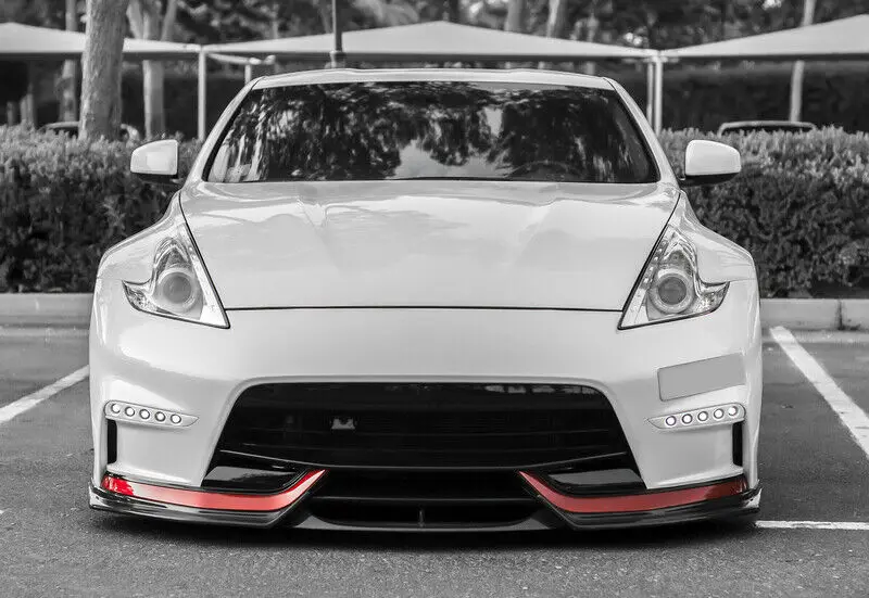 

Неокрашенный передний бампер для Nissan 2015 + 370Z Z34 подходит для NSMO FRP