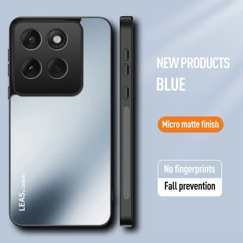 ShockProof Frosted Soft TPU Matte Back Cover