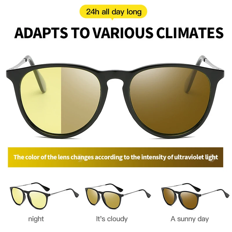 Night Vision Glasses For Driving Yellow Glasses Men Women Polarized Sunglasses Outdoor Anti Glare