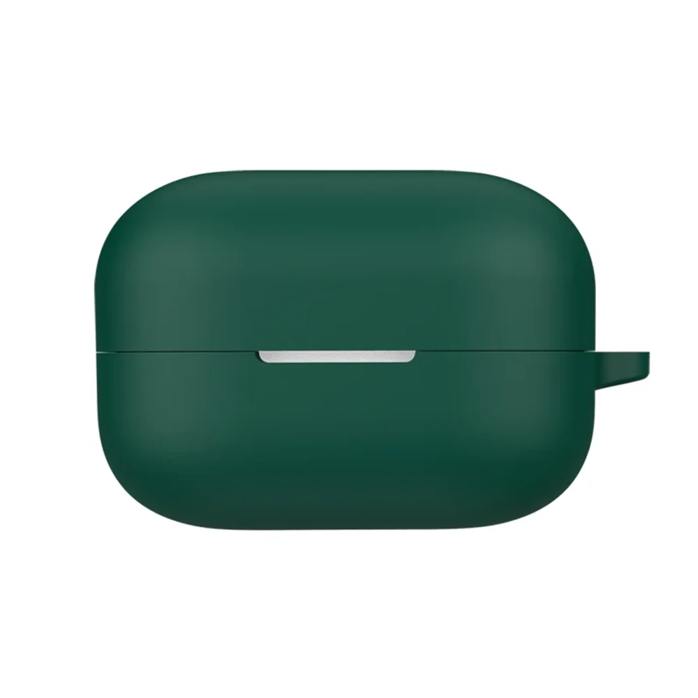 Solid Color Silicone Case for Earphone Protection - Soft, Shockproof Cover for LinkBuds Clip