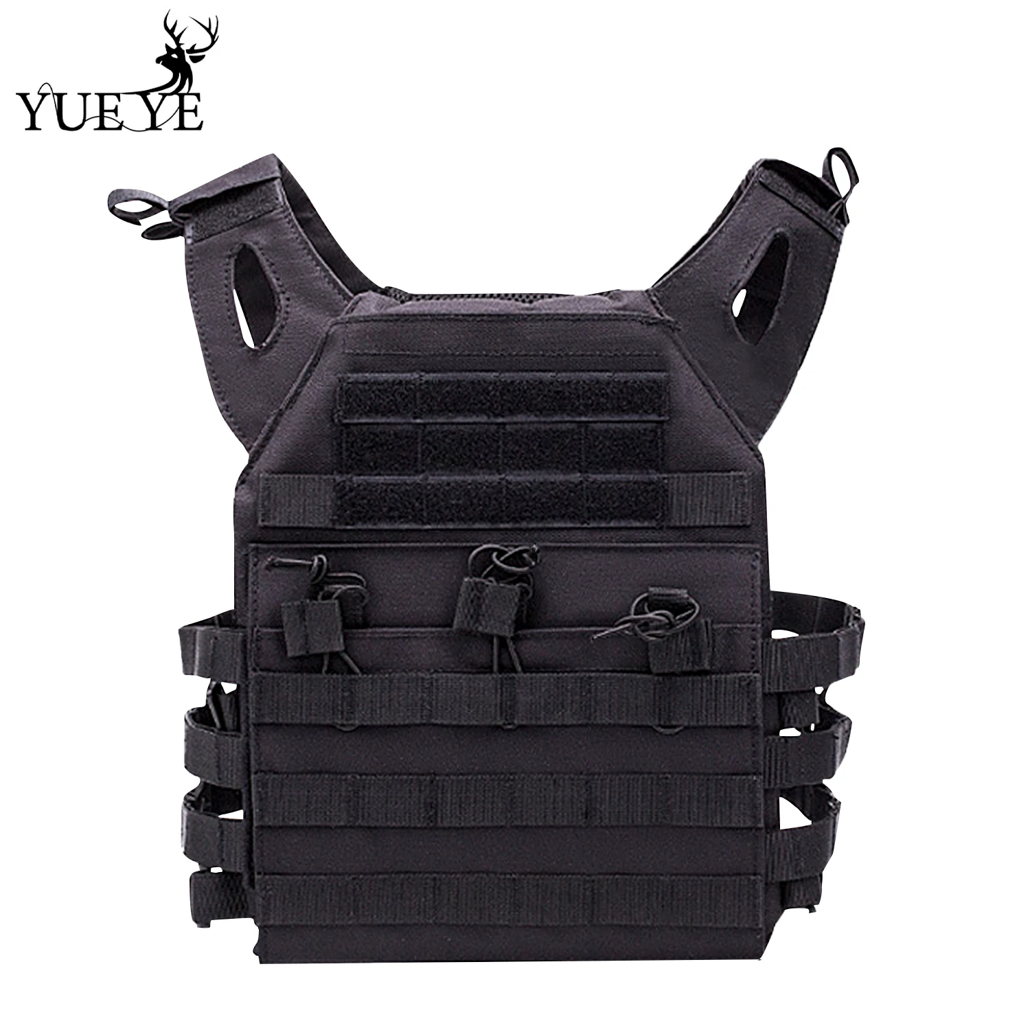 Chaleco táctico de caza 600D, portador de placa Molle militar, revista Airsoft Paintball CS, chaleco ligero protector para exter