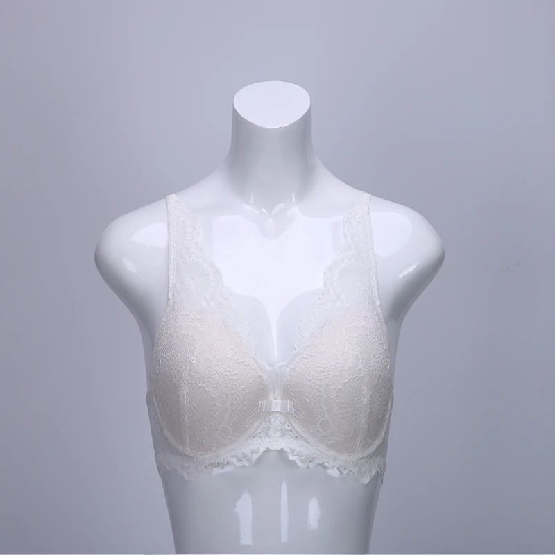 Big Size Women bra Ladies Sexy Underwear Padded Lace Sheer Bra Large Cup B C D Underwear Women's Bra Sexy lingerie