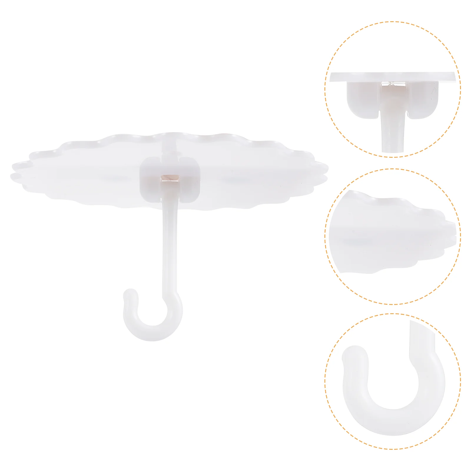 

Hooks Net Ceiling Hanger Wall Canopy Bed Hook Mosquito Hangers Hanging Screw Baby Dome No Drilling Suspension