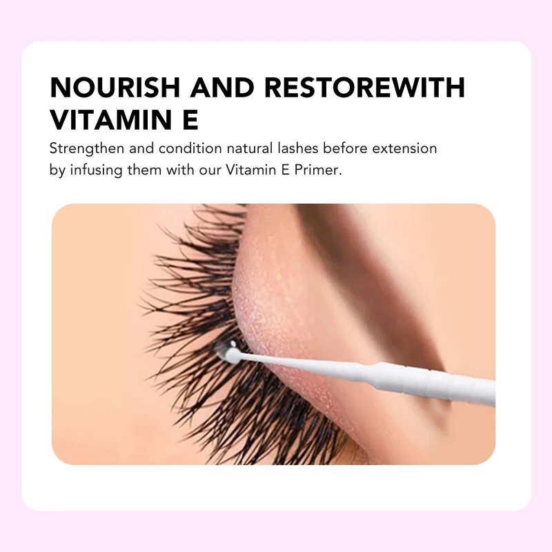 Eyelash Glue Primer for Natural Lashes Deep Cleansing Oil-Free Prep Adhesive Primer for Eyelash Extension DIYDAY