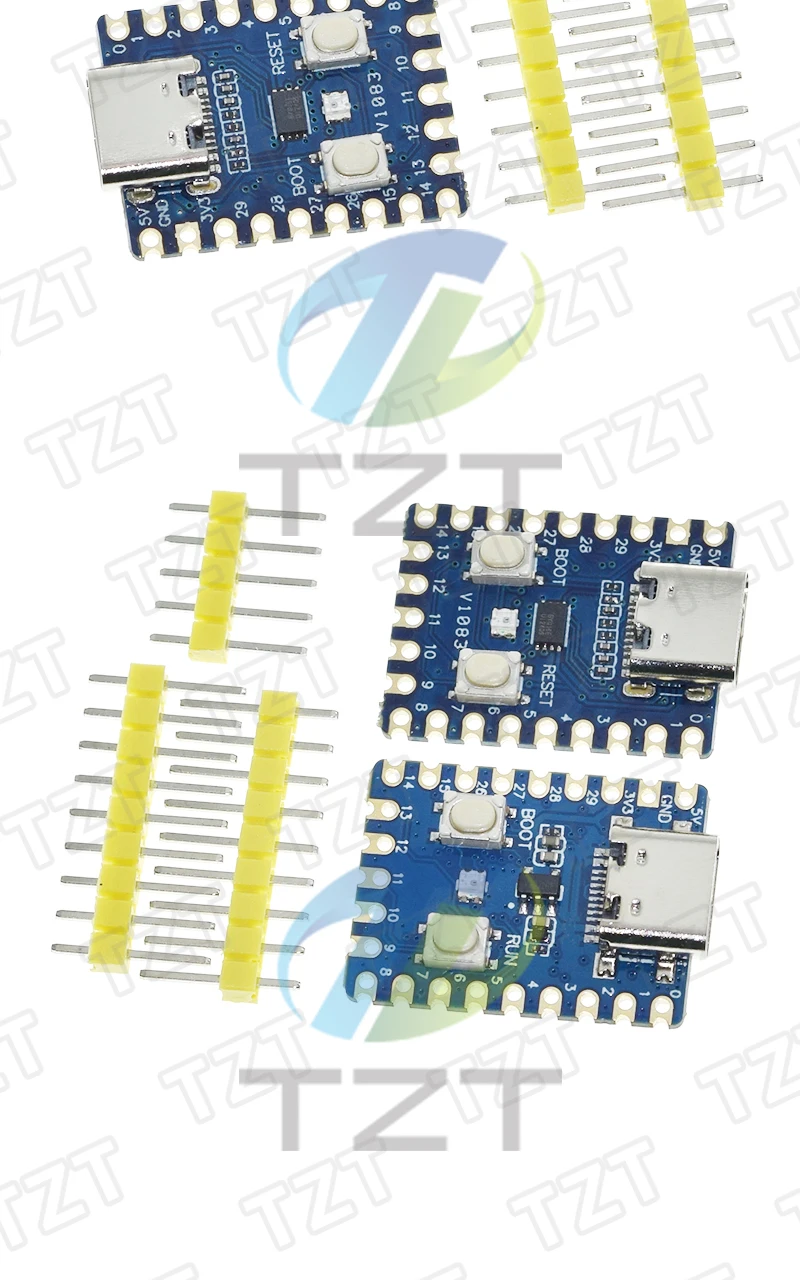 1/3PCS RP2040-Zero RP2350-Zero PICO Entwicklungsboard Typ-C-Schnittstelle für Raspberry Pi – Detail 9