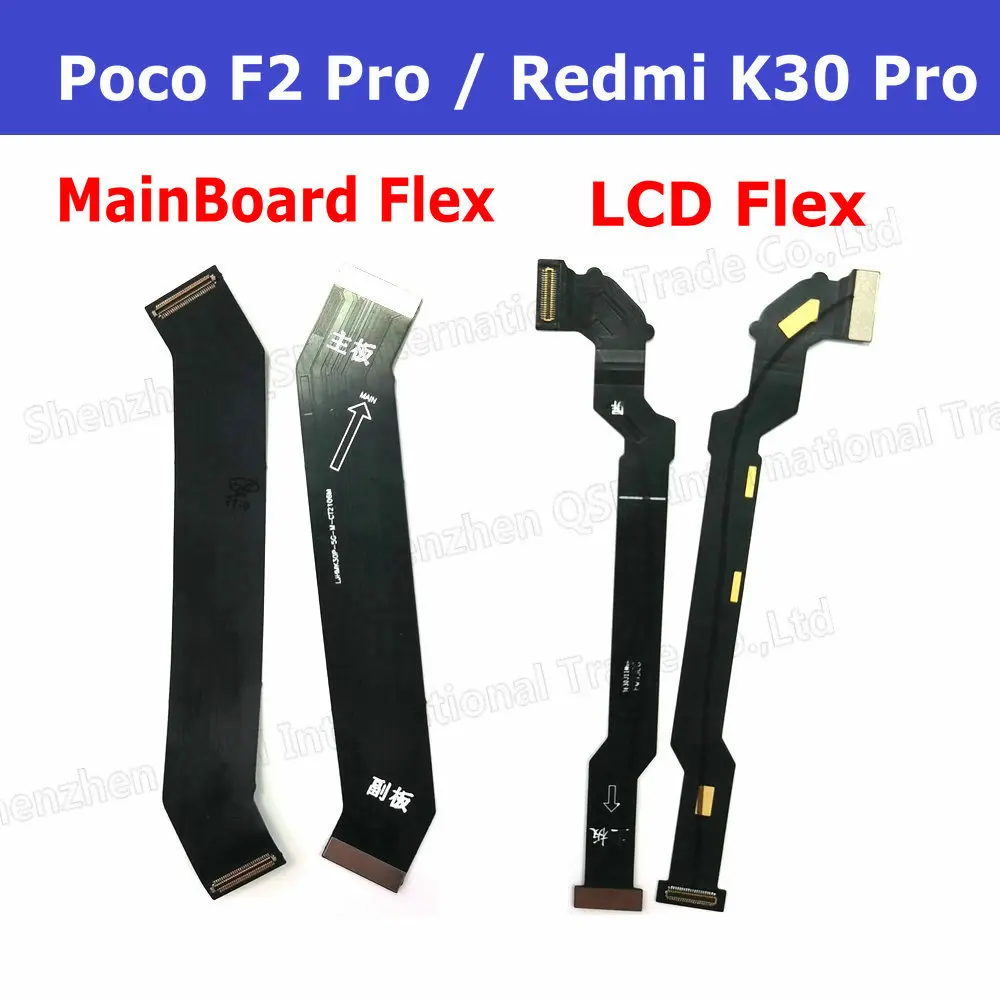 

New Main Board Motherboard Flex Cable For Xiaomi Poco F2 Pro / Redmi K30 Pro Mainboard LCD Motherboard Flex Ribbon Cable