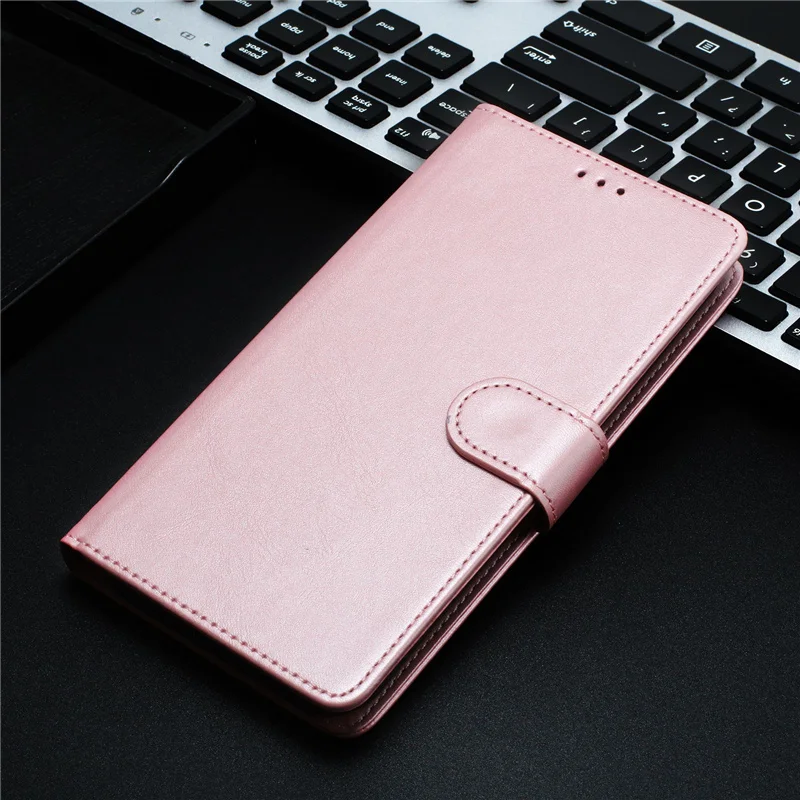 Luxury Flip Leather Wallet Case - Magnetic Book Style Phone Cover & Card Holder