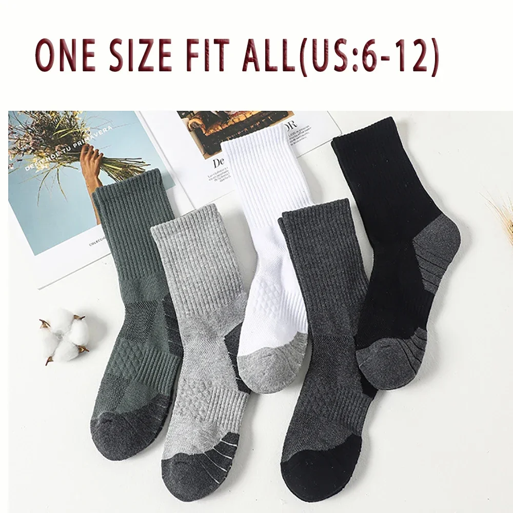 5 Pair Men's Ankle Socks with Cushion Athletic Running Socks,Performance Cushioned Breathable with Support Crew Socks 2 Sccf28a35253a4534989c57226ad3d01aW