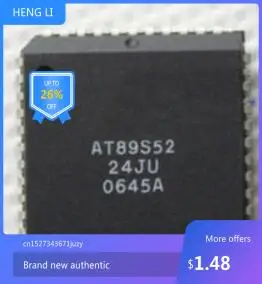 

IC NEW 100% AT89S52-24JU