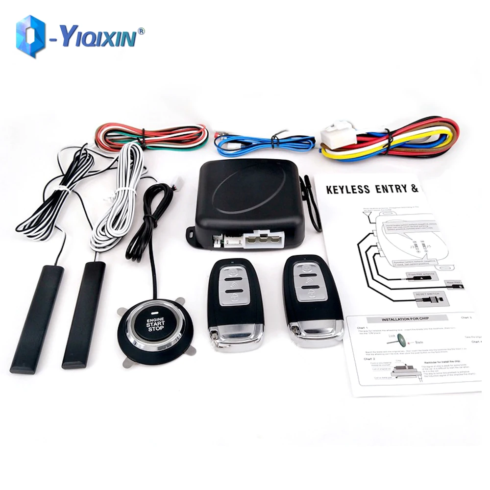 CarAlarmRemoteControlPKECarKeylessEntryEngineStartVehicle