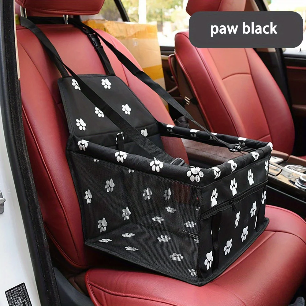 Title 8, Dog Car Seat Travel Carrier, Doggie Booster Pvc...