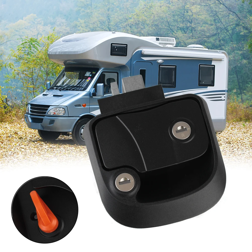 RV Double Door Lock with Keys 1