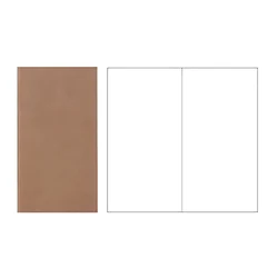 Kraft Paper Planner & Journal: 64 - Page Lined, Blank, and Dot Grid Notebook (Blank)