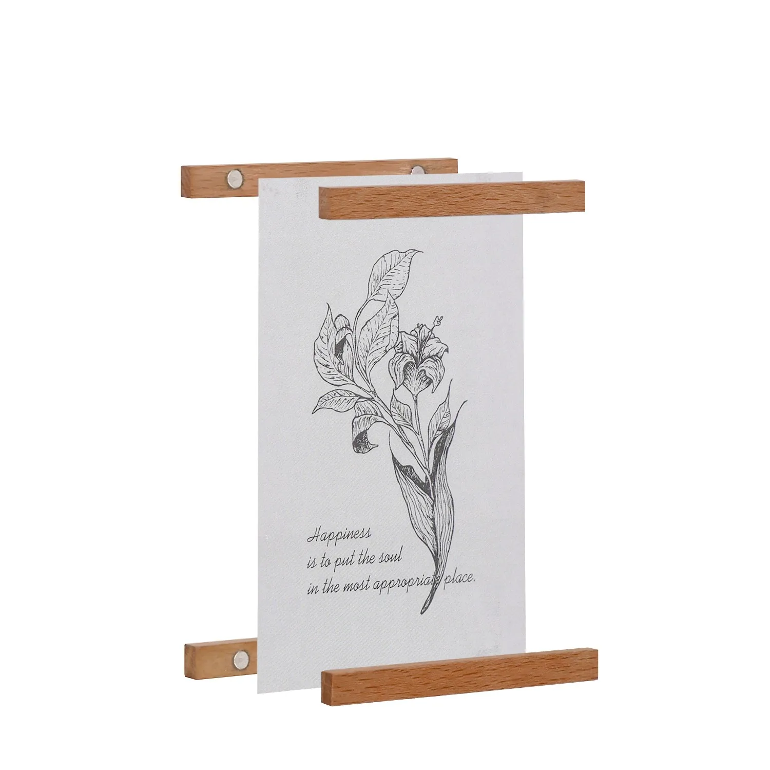 1/6 bjd ob11 miniature dollhouse furniture Mini model Magnetic hanging easel (with 6 paintings) 5