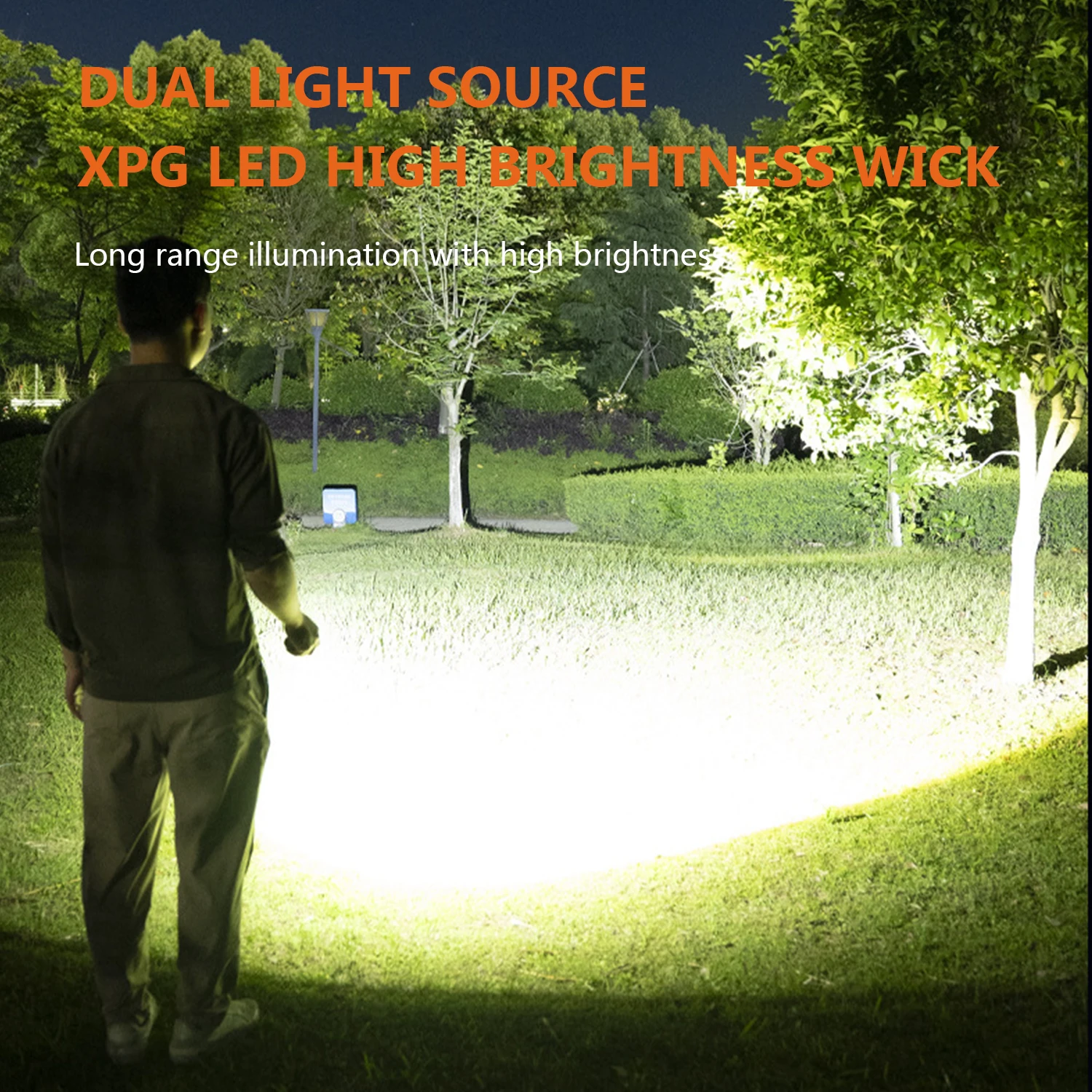 Description Picture 3 of itemMini Keychain Flashlight 90°Rotation EDC Light Portable Rechargeable Work Emergency UV Torch Bright Outdoor Camping Lantern
