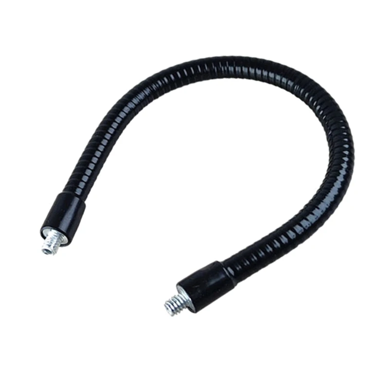 Tripod Screw Adapter 1/4 Inch Male to 3/8 Inch Male Goosenecks Hose Adjustable for Photography and Live Streaming M76A
