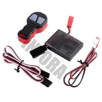 INJORA Metal Winch Wireless Remote Controller System for 1:10 RC Crawler Car Axial SCX10 90046 TRX4 TRX6 Gen8 Upgrade Parts 2