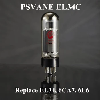 PSVANE 튜브 EL34C 정품 공장 매칭 페어, EL34 6CA7 6L6 교체, 진공관 앰프 HIFI 앰프 오디오 무료 배송