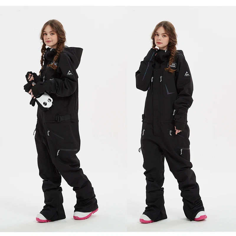 Ski Overalls Women's Ski Suit Windproof Snowboard Winter Ski Suit Woman