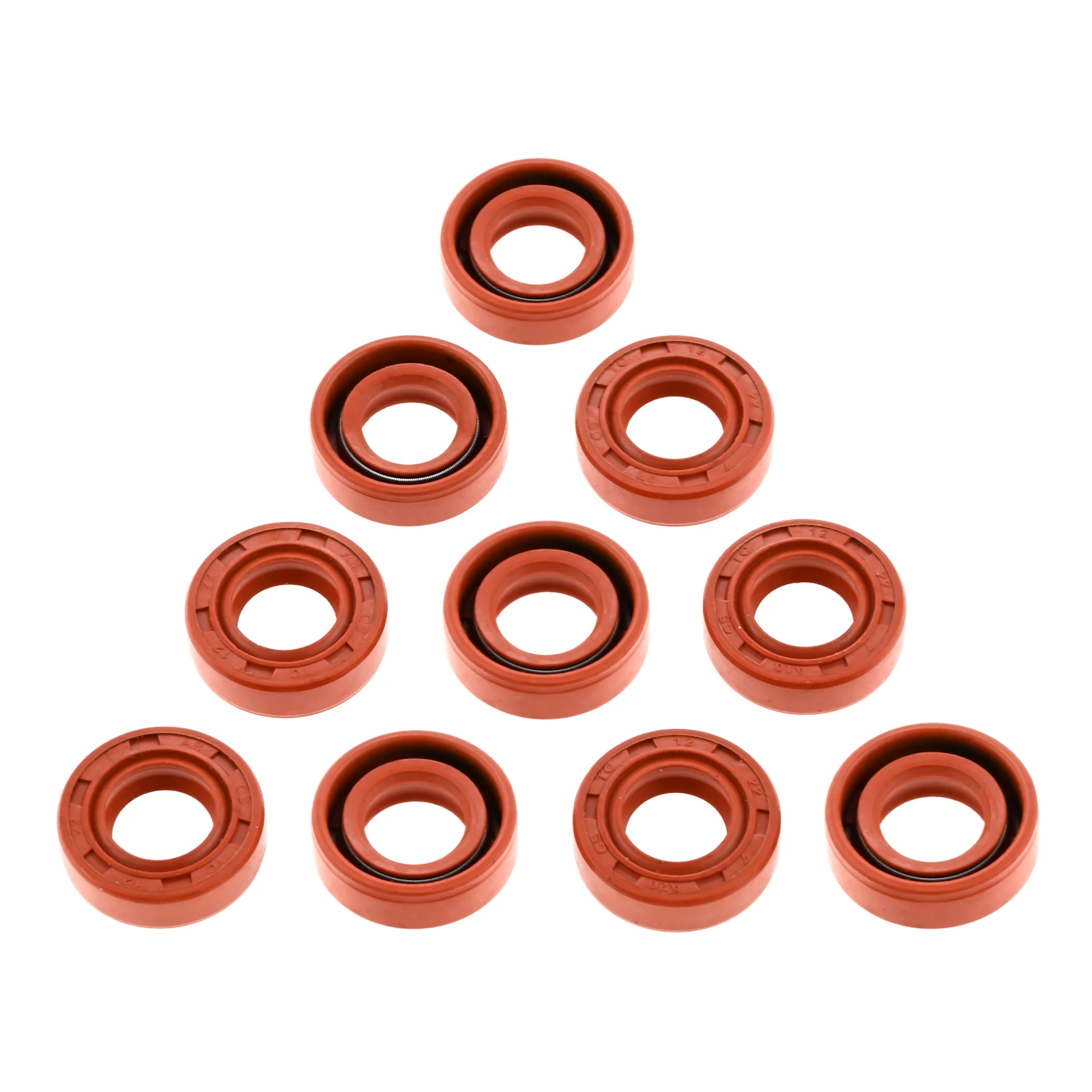 

10Pcs Oil Seals Fit For Stihl FS91 FS100RX FS110 FS111RX FS111 FS130 FS131 FS310 Trimmers Brushcutter Replace Part 9639-003-1231