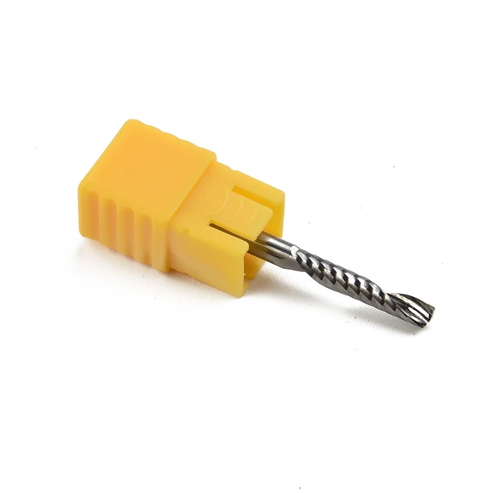 

5pcs Single Blade Aluminium Cutting Single Flute CNC Router Bits 17mm 3.175 New 5 * 17mm Single Flute Carbide CNC Router Bits