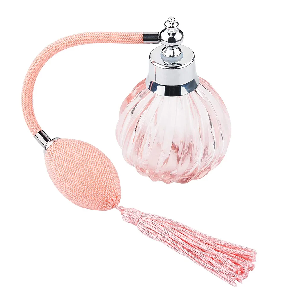 

Glass Perfume Bottle Mist Spray Bottle Travel Refillable Sprayer Airbag Perfume Sprayer Fragrance Perfume Dispenser