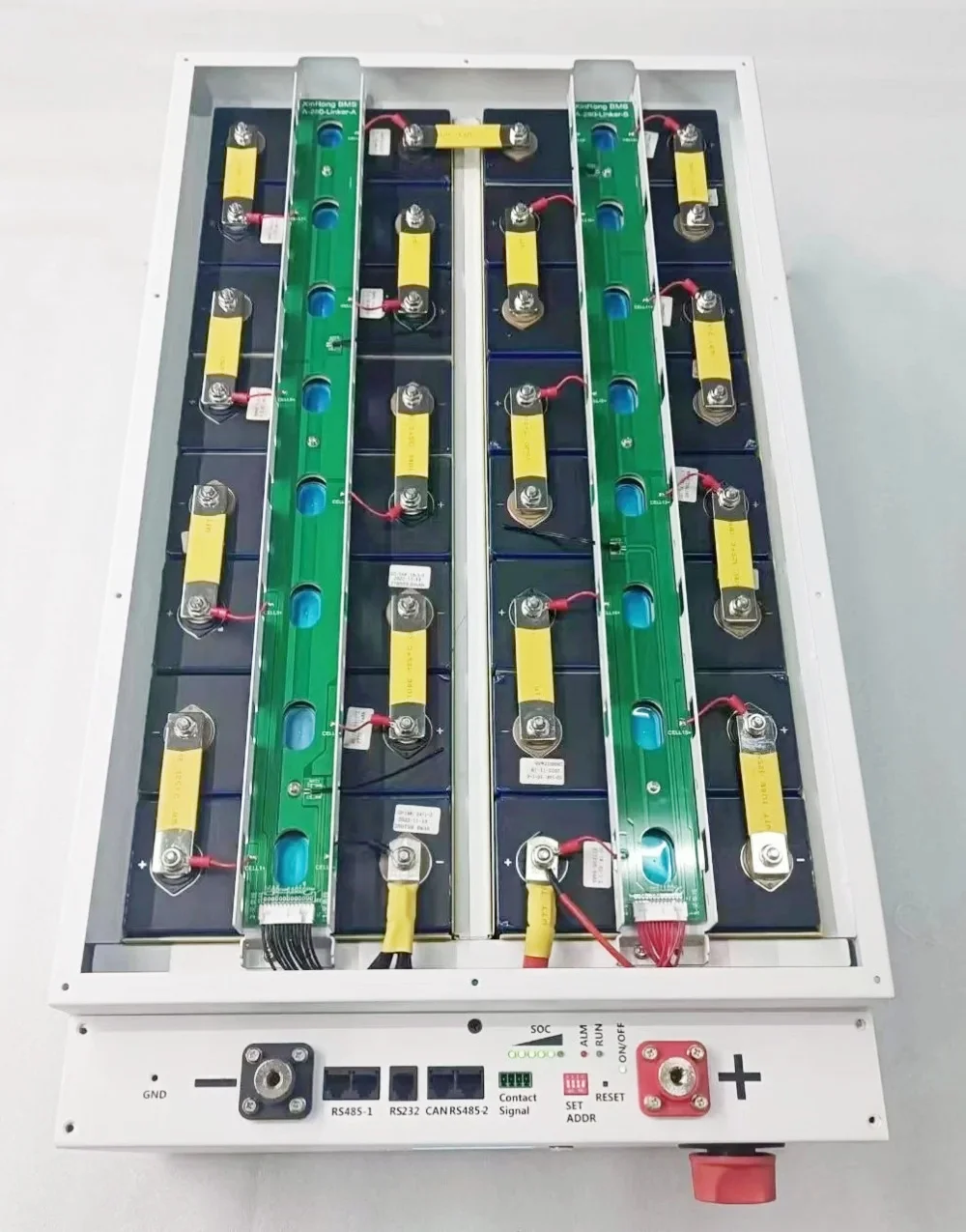 XR05-48V280AH 전원 상자 LiFePO4 배터리 케이스 JBD BMS EVE CATL 280 302AH 용 태양 광 홈 에너지 저장 16S 51.2v DIY 키트
