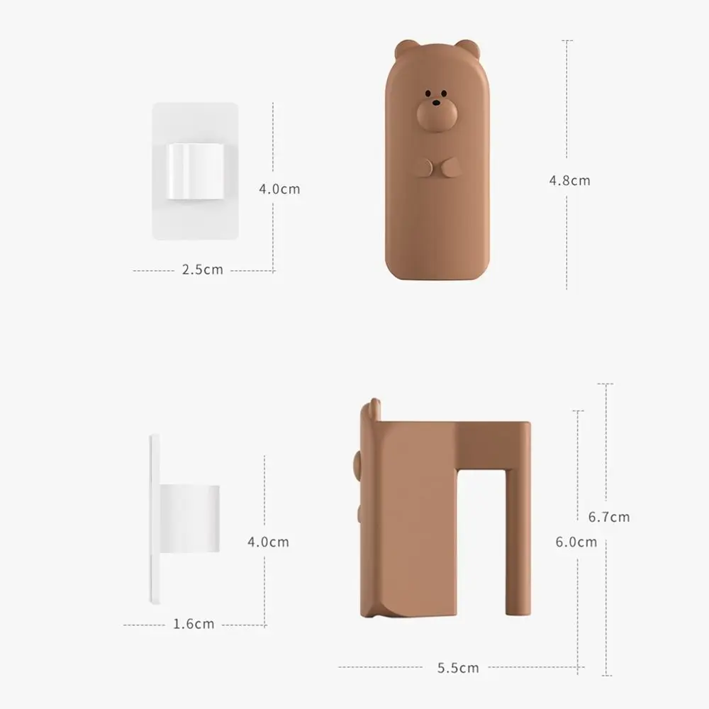 New Silicone Door Stopper Anti-grip Durable Baby Safety Lock Anti Pinch Hand Easy to Install Finger Protector Door
