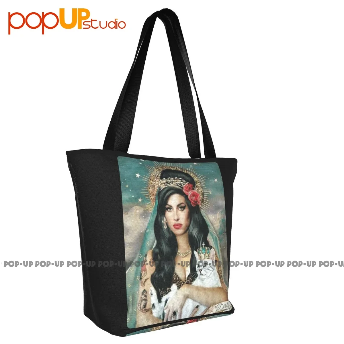 Amy Winehouse 01 Retro Handbags All-Match Shopping Bag Shoulder Bag