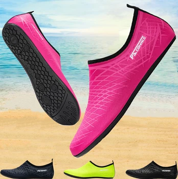 Nuoto da spiaggia Sport acquatici scarpe da fiume Scarpe da ginnastica a piedi nudi Fitness Danza nuoto surf scarpe da acqua per uomini e donne 1